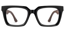 Cabdi Square Black Glasses0