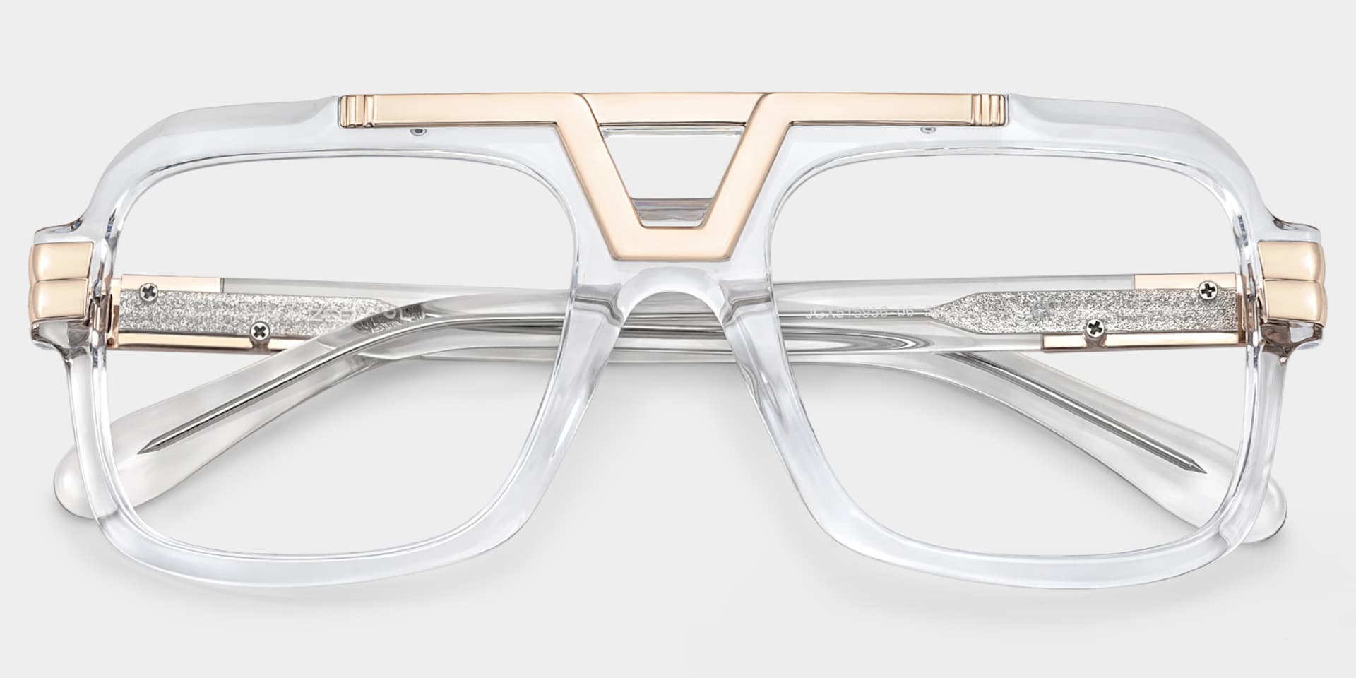 Croswell aviator transparent glasses for men Online | ZEELOOL1