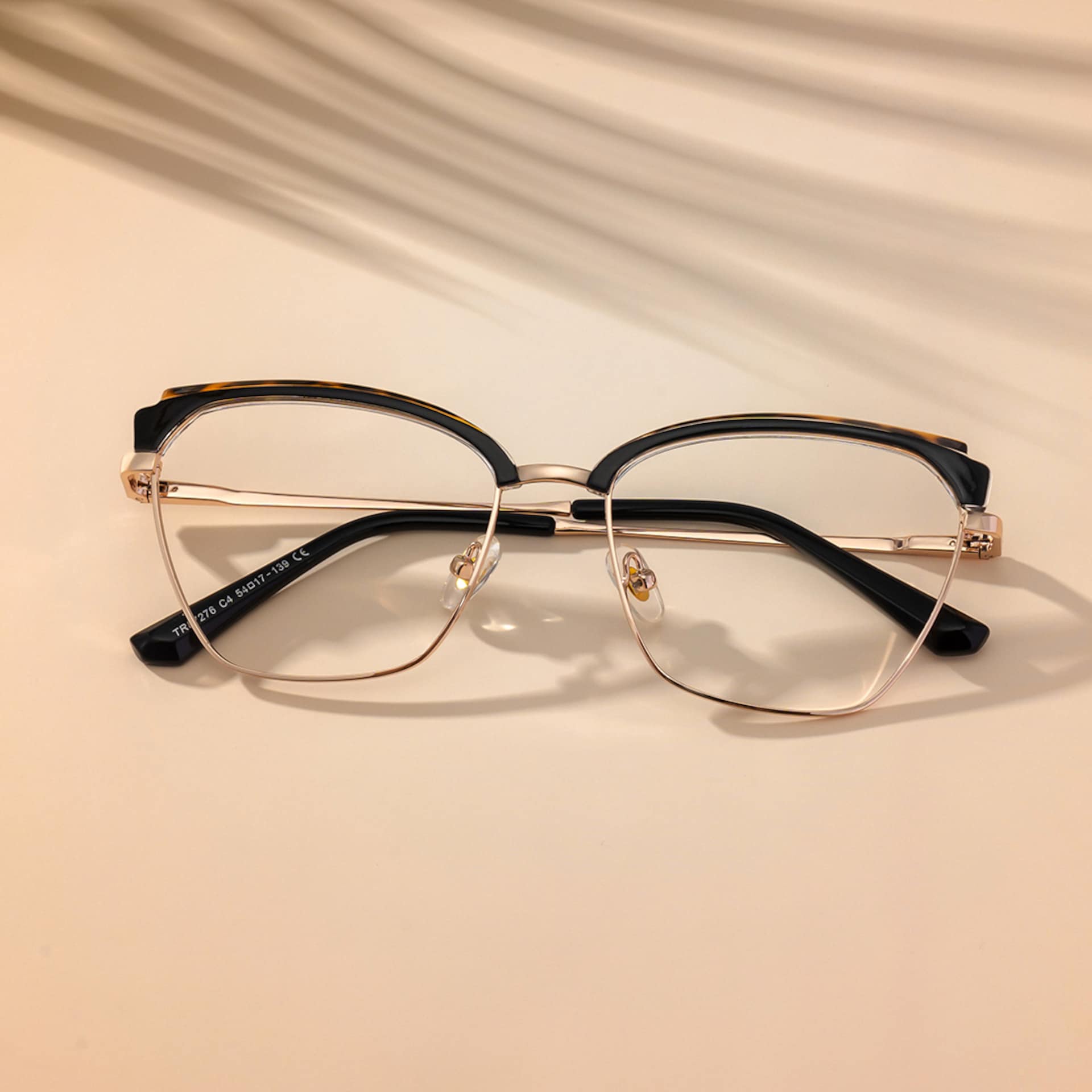 Phoebe Browline Tortoise Frame Eyeglasses for Woman| ZEELOOL0
