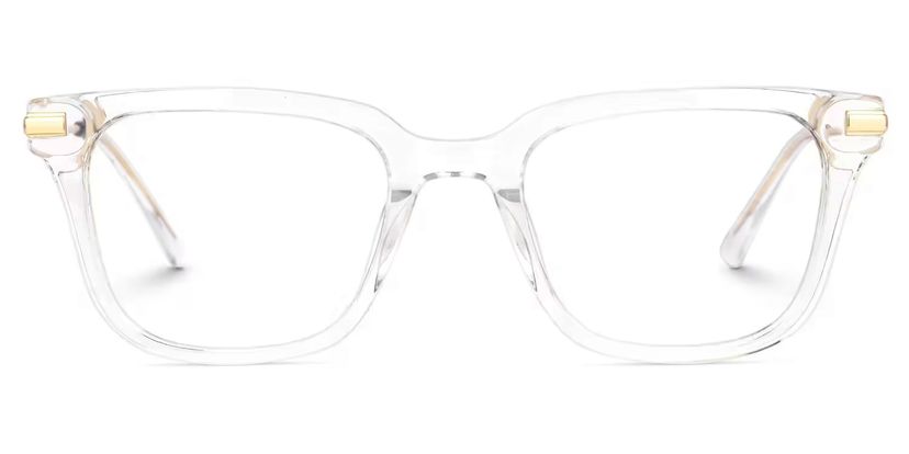 Kellie Clear Rectangle Glasses