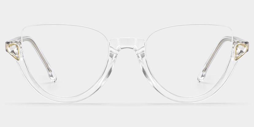 Felicia Cat Eye Clear Glasses