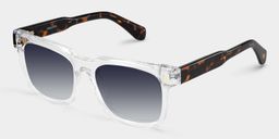 Connor Rectangle Clear Glasses2