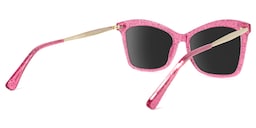 Isaebella Butterfly Bright-Pink Sunglasses3