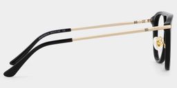 Isabelle Black Aviator Glasses4