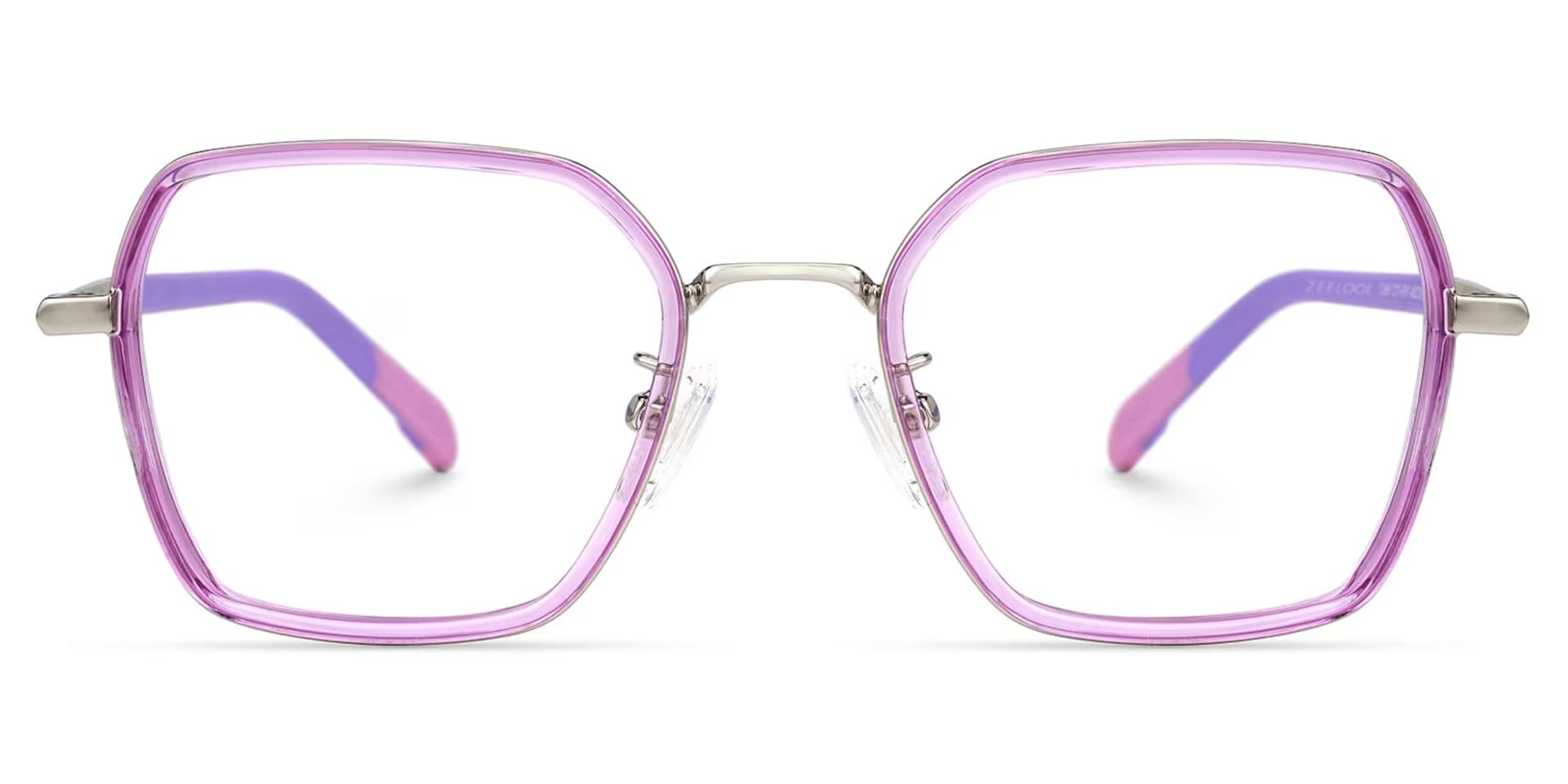 Kid geometric Piglet glasses with cute style -Zeelool1