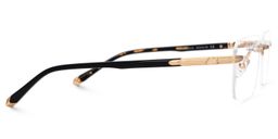 Savitrie Rectangle Tortoise Glasses2