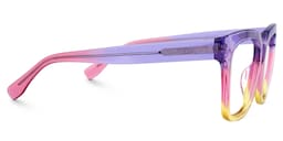 Xion Square Pink-Yellow Glasses3