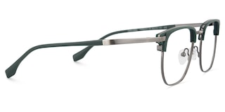 Zaira Browline Dark-Green Glasses3