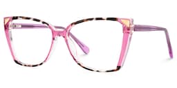 Shelia Butterfly Hot Pink Glasses2