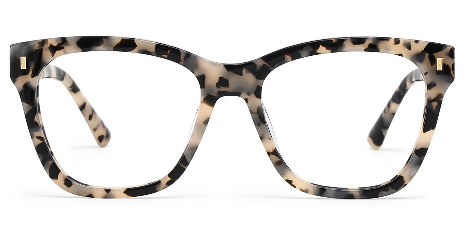 Square Tortoise Eyeglasses- Mae Acetate Frame Glasses2