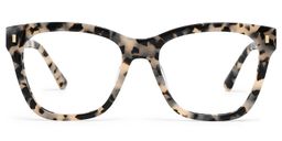 Mae Tortoise Square Glasses2