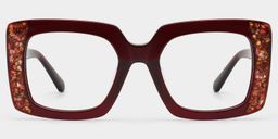 Sable Square Red Glasses1