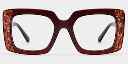 Sable Square Red Glasses1