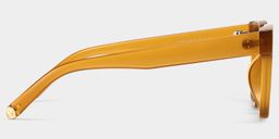 Azul Square Beige Polarized Sunglasses4