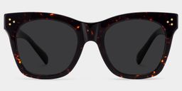Gordon Rectangle Tortoise Sunglasses0