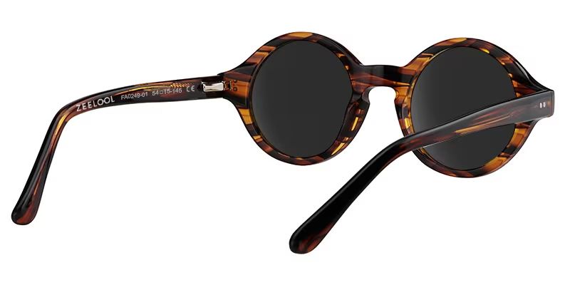 Giggs Round Sunglasses  | Zeelool Glasses4