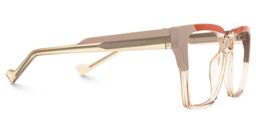 Crozier Square Beige Glasses2