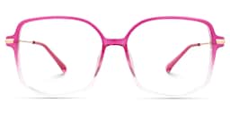 Payton Geometric Bright-Pink Glasses0