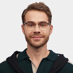 Cole Browline Brown Glasses0