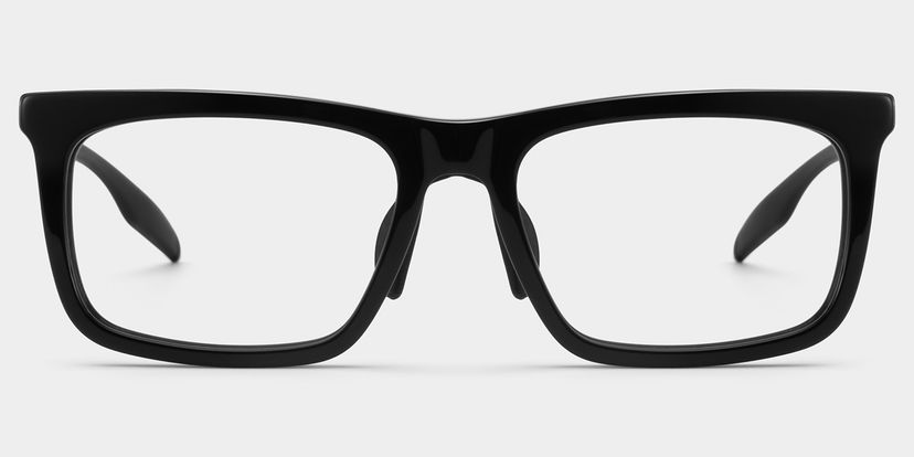 Ease Rectangle Black Glasses