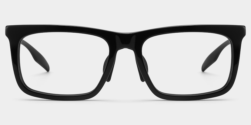 Ease Rectangle Black Glasses