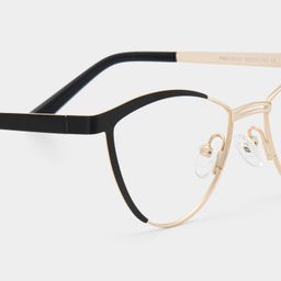 Sydney Cat Eye Black Glasses5