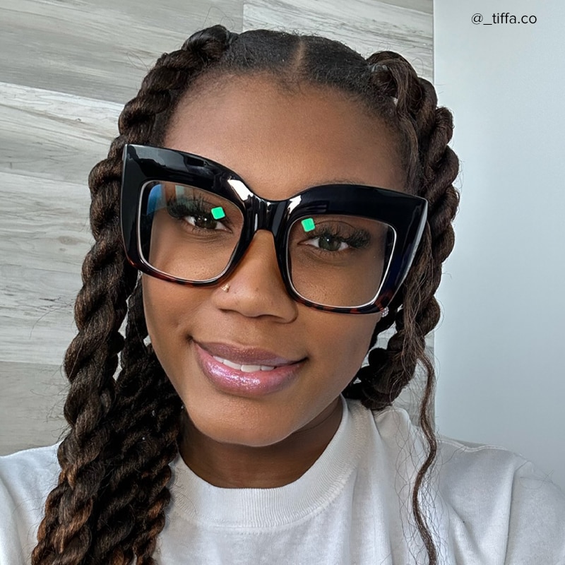 Alberta Cateye Tortoise Glasses5