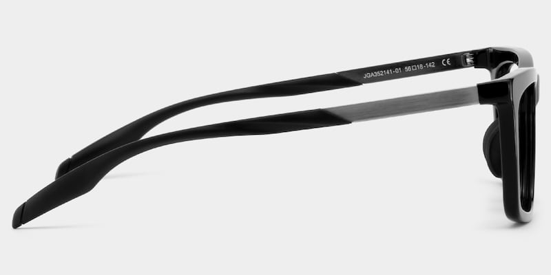 Ease Black Frame Glasses with Rectangle Frame Online | ZEELOOL3