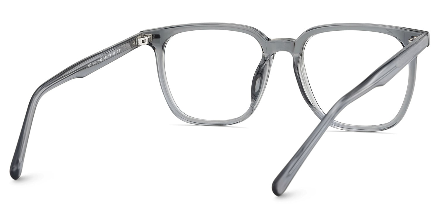 Jude Square Grey Glasses5
