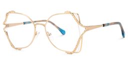 Mcconico Butterfly Gold Glasses1