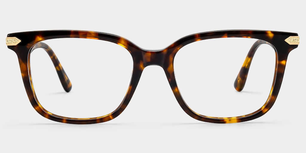 Thomas Rectangle Tortoise Glasses
