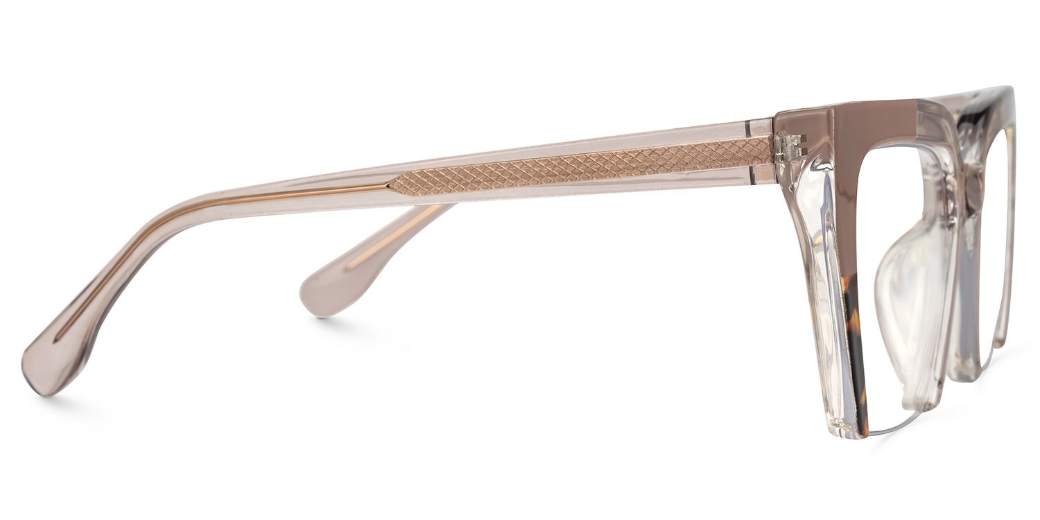 Shaun Cateye Brown Glasses2