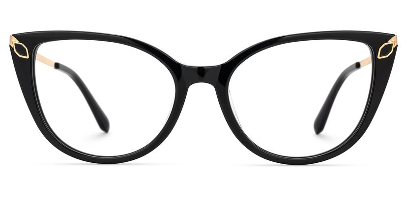 Pearce Cateye Black Glasses