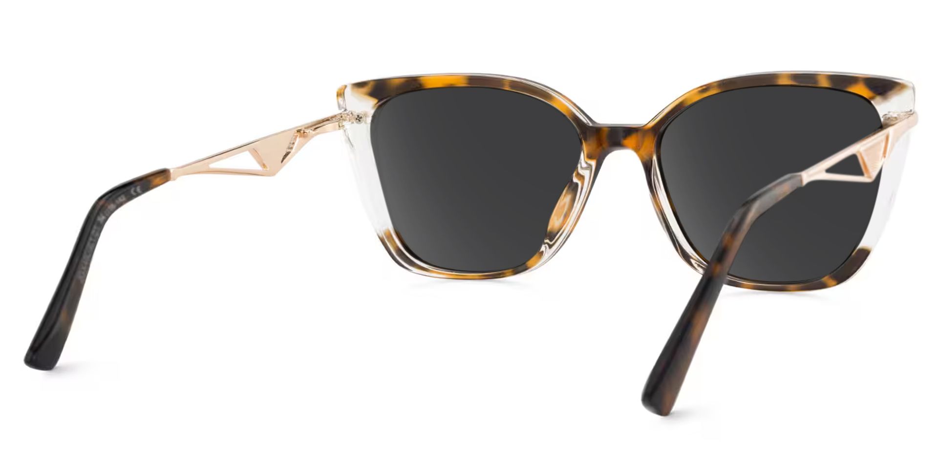 Cateye Shape Blue Light Blocking Glasses with Tortoise3