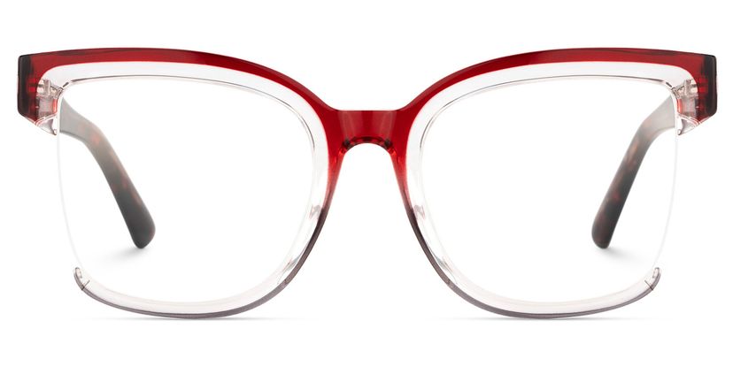 Cadogan Square Red Gray Glasses