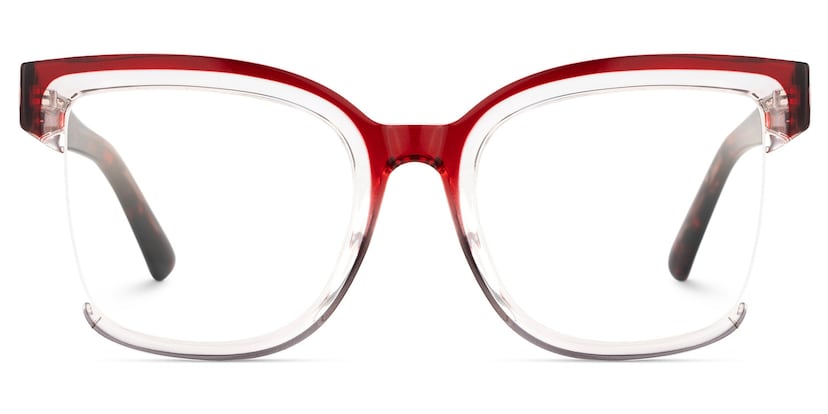 Cadogan Square Red Gray Glasses