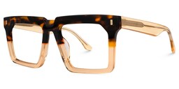 Moreland Rectangle Two-Tone Glasses1