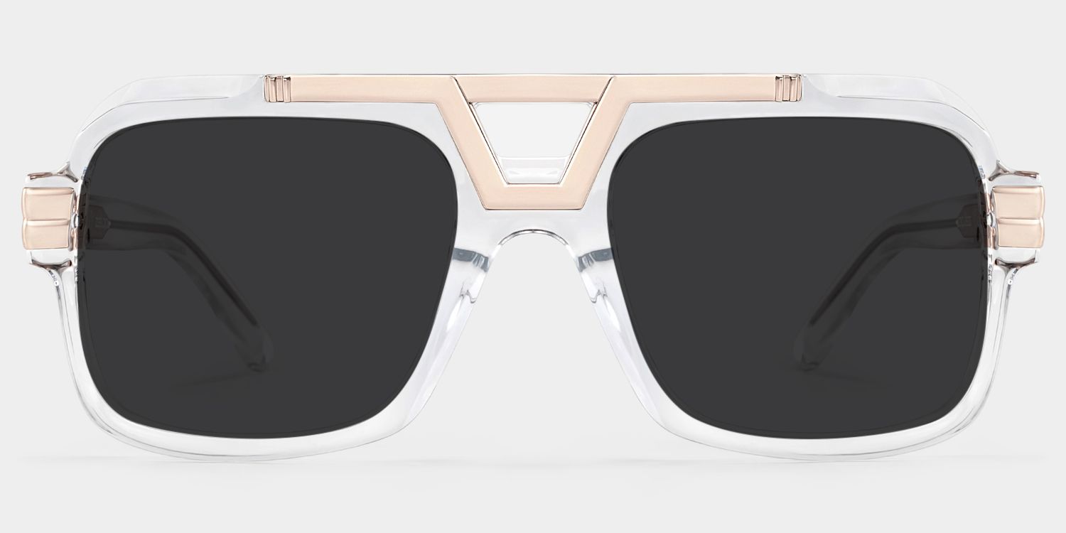 Croswell aviator transparent glasses for men Online | ZEELOOL0