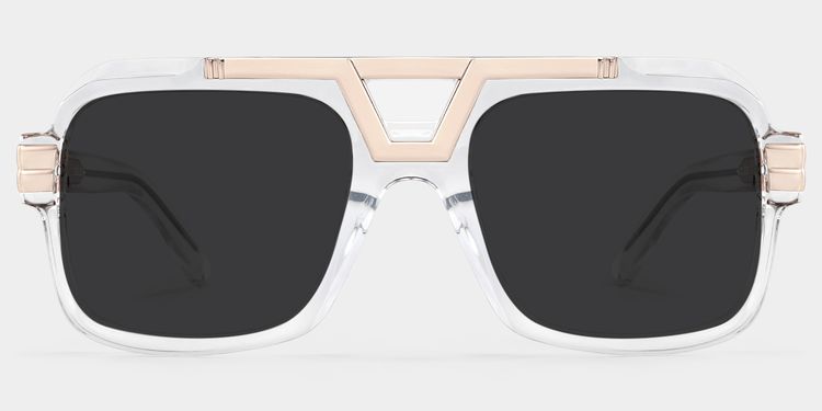 Croswell Aviator Clear Glasses