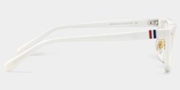 Remy White Rectangle Glasses5
