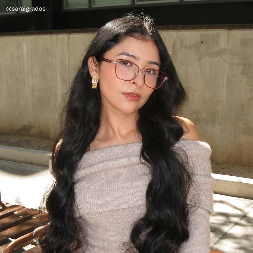 Lucille Red Butterfly Glasses