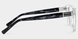 Emery Clear Square Glasses4