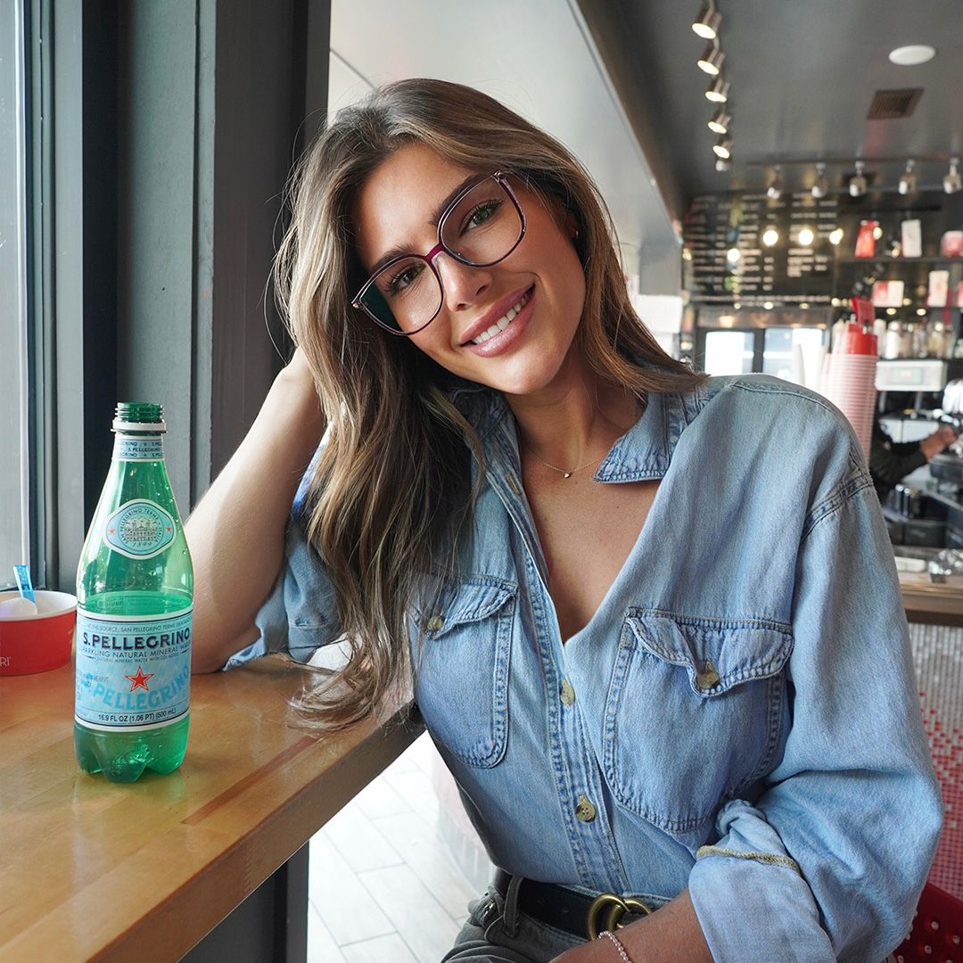 Rodz Square Purple Frame Glasses | Zeelool0