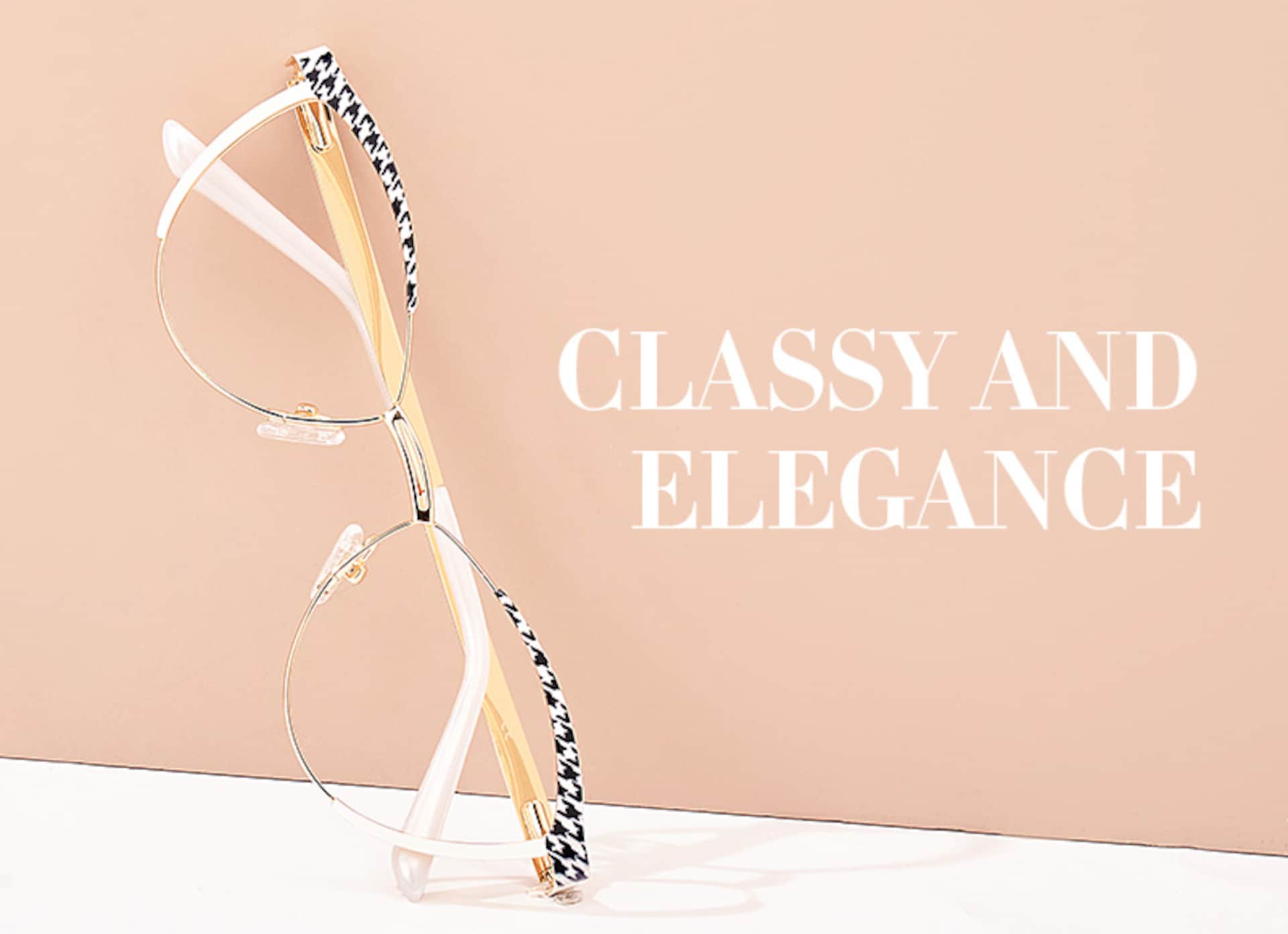 New Black-White Color for Sydney Metal Eyeglasses  | Zeelool Optical4