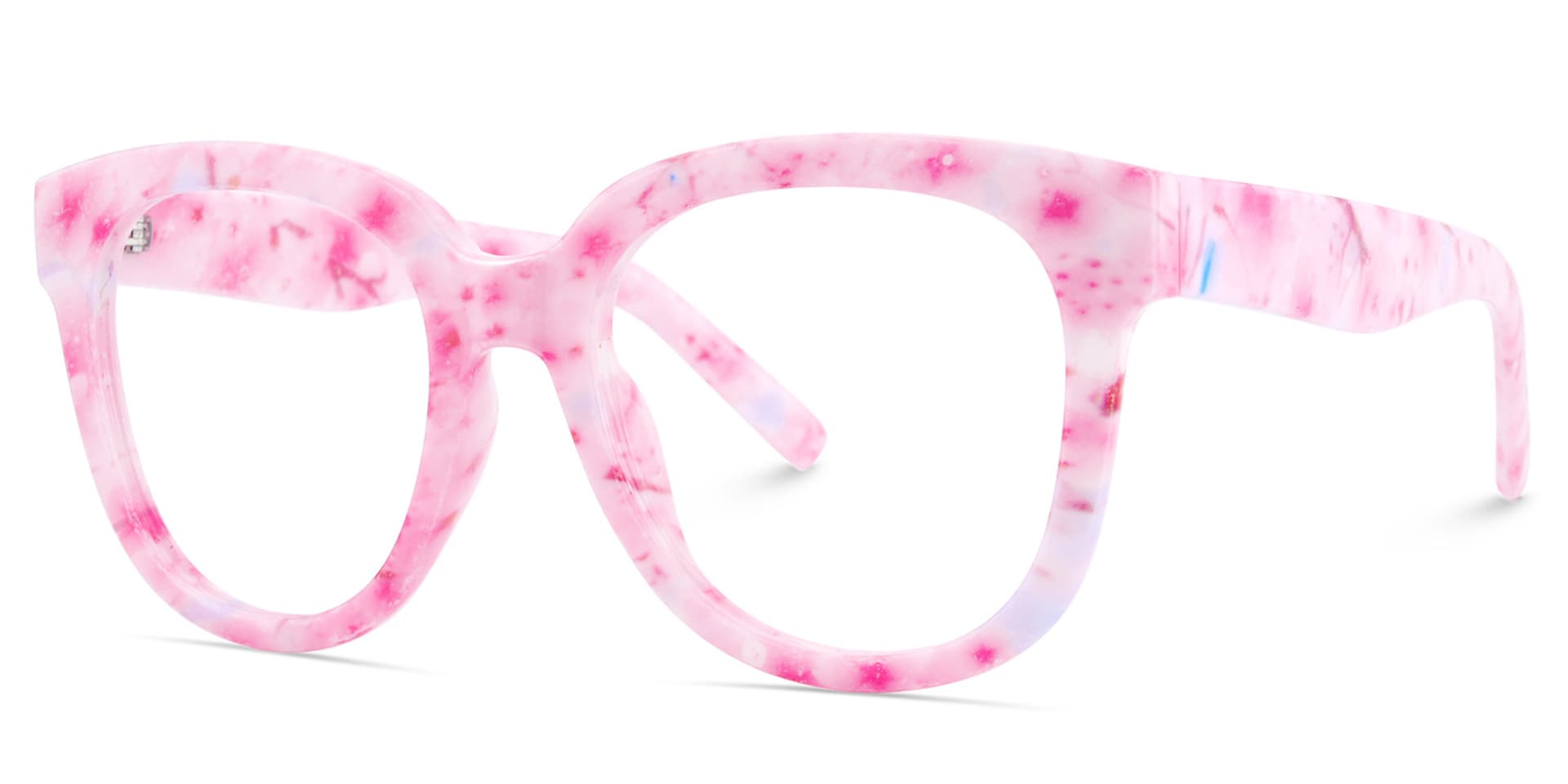 Pink Square Frame Glasses - Harrell on Sale | Zeelool3