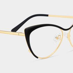 Ellen Black Cat eye Glasses4