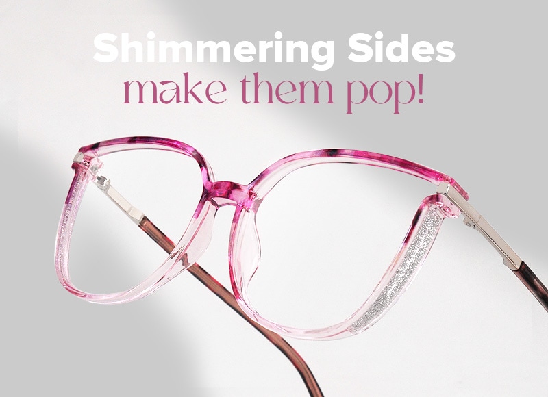 Rodz Square Pink Glasses