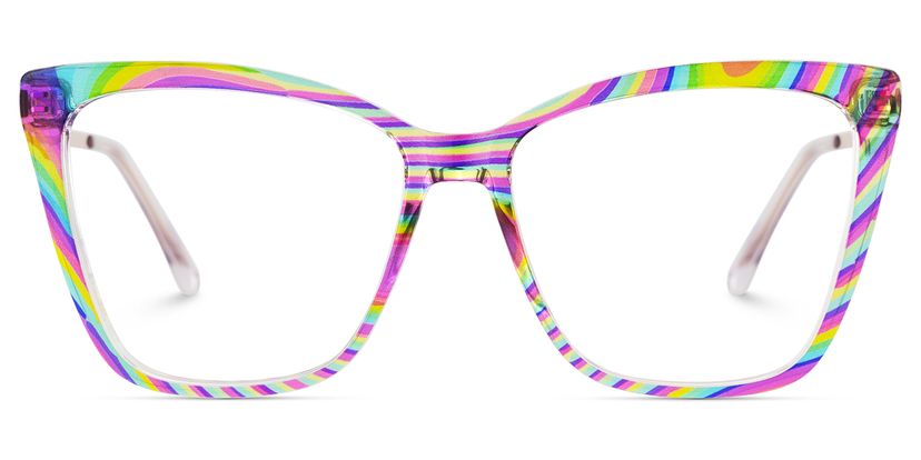 Awilda Cateye Multicolor Glasses