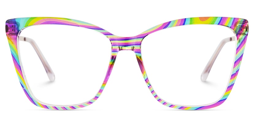 Awilda Cateye Multicolor Glasses
