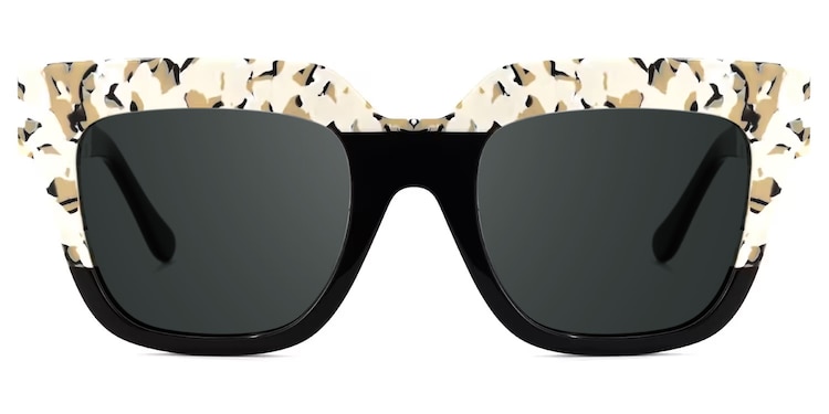 Carolann Square Black Glasses